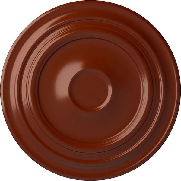 Ekena Millwork Giana Ceiling Medallion (Fits Canopies up to 7 7/8"), Hand-Painted Firebrick, 32 5/8"OD x 1 1/2"P CM32GIFIF - main
